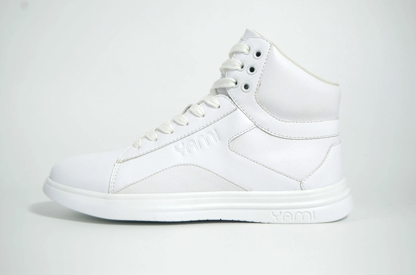 SpinSole High Top Dance Sneaker- WHITE