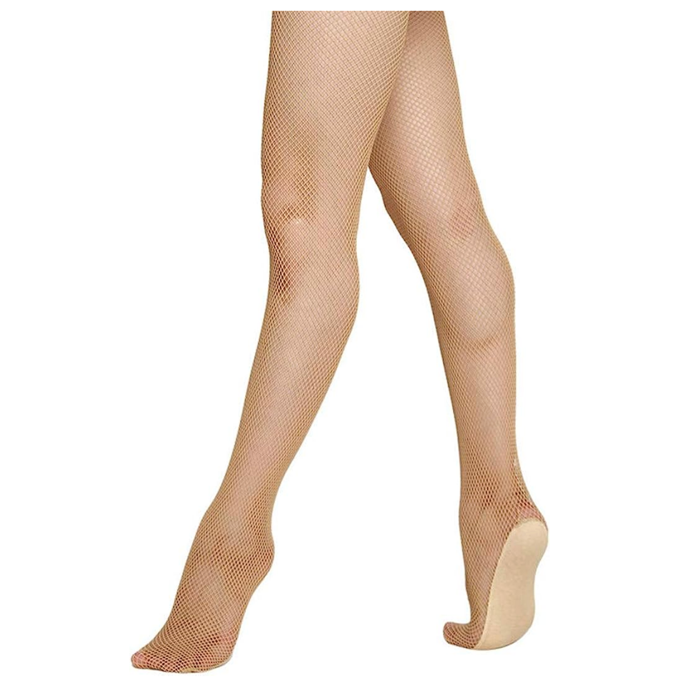 Premium Fishnet Tights with Padded Sole